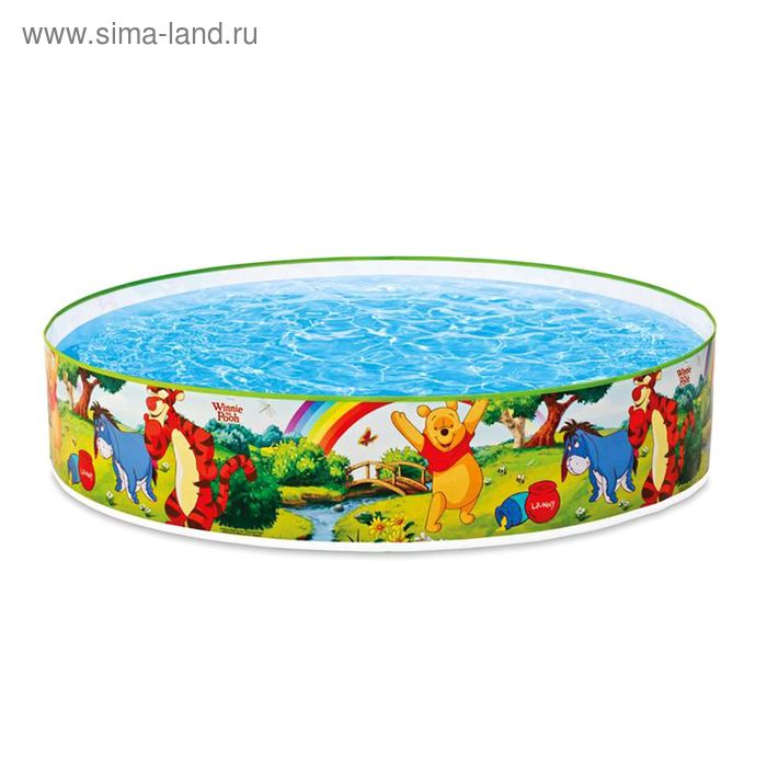 Бассейн с жесткими бортами "Винни Пух", от 3 лет - Фото 1