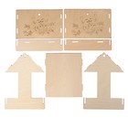 Kopмушка для птиц «Домик с птичкой», 24×19.5×17 см, Greengo - Фото 3