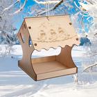 Kopмушка для птиц «Дерево», 18 × 16 × 15 см - Фото 1