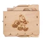 Kopмушка для птиц «Птичка на рябине», 21 × 22 × 27 см - Фото 8