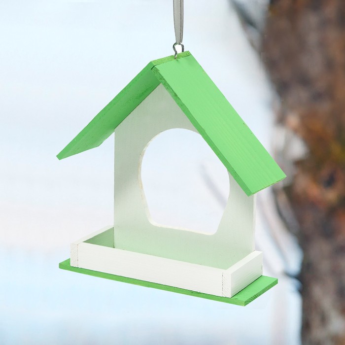 Kopмушка для птиц «Беседка», 21 × 8 × 19 см - Фото 1