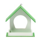 Kopмушка для птиц «Беседка», 21 × 8 × 19 см - Фото 3