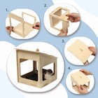 Kopмушка для птиц «Домик малый», 15 × 14 × 17 см - Фото 5