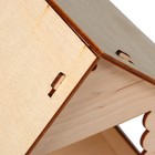 Деревянная кормушка для птиц «Домик с брёвнами» своими руками, 15.5 × 18 × 22 см, Greengo - Фото 13