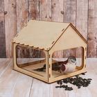 Kopмушка для птиц «Гнёздышко», 21 × 17,5 × 18 см, Greengo - Фото 3