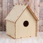 Скворечник «Домик с окошком», 20 × 26 × 21 см - Фото 2