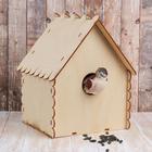 Скворечник «Домик с окошком», 20 × 26 × 21 см - Фото 3