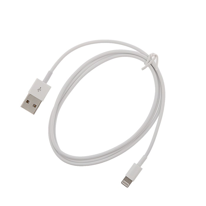 Кабель BLAST, Lightning - USB, 1 А, 1 м, белый - фото 51448903