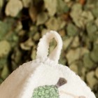 Шапка для бани и сауны «Чистое тело - залог здоровья», полиэфир 70%, шерсть 30%, «Банная забава» - Фото 3