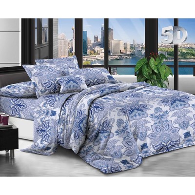 Постельное бельё 2 сп. Merry, 175х215см, 175х215см, 70х70см 2 шт, полисатин, 75 г/м², пэ100%