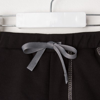 Комплект: футболка и шорты KAFTAN "Дрифт" р.30 (98-104), чёрный, серый