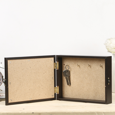 Ключница пирамида "Уютный уголок"  Венге 18х23,5 см