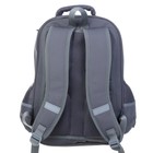 Рюкзак школьный Bruno Visconti, 40 х 30 х 16 см, эргономичная спинка, RAP, серый - Фото 5