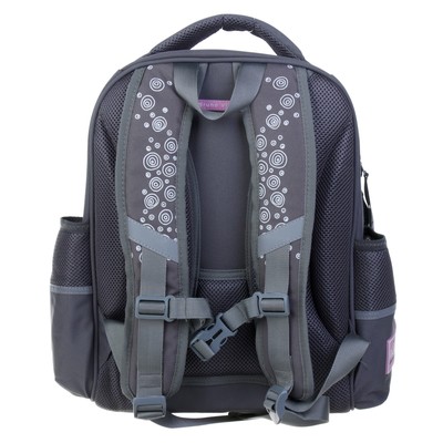 Рюкзак каркасный Bruno Visconti 38 х 30 х 20 см, «Принцесса со щеночком», серый