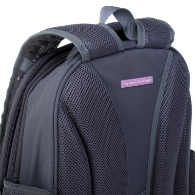 Рюкзак каркасный Bruno Visconti 38 х 30 х 20 см, «Принцесса со щеночком», серый