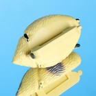 Водоплавающая садовая фигура "Утенок" 13х7х7,5см полипропилен - Фото 4