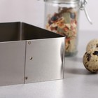 Форма для выпечки и выкладки "Квадрат", H-5 см, 10 х 10 см - Фото 3