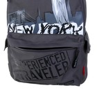 Рюкзак молодёжный Bruno Visconti 40 х 30 х 17 см, «Нью-Йорк», тёмно-серый - Фото 8