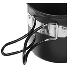 Набор туристической посуды maclay: 2 кастрюли, вилка, ложка, нож - Фото 11