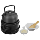 Набор туристической посуды maclay: чайник, кастрюля, сковорода, 3 чашки, черпак, лопатка, губка - Фото 11