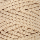 Шнур для вязания 3мм 100% хлопок, 50м/85гр, набор 3шт (Комплект 15) МИКС - Фото 3