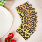 Салфетки бумажные (набор 20 шт.) 33×33 см Сафари - Фото 1