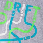 Комплект: футболка и шорты KAFTAN "Дрифт" р.28 (86-92), чёрный, серый - фото 43097755