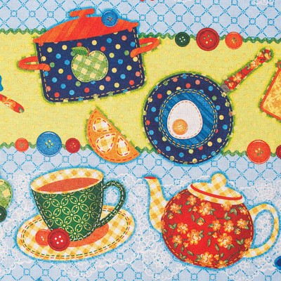 Набор "Доляна" Суперхозяюшка: фартук 60*70см,варежка 18*26см, 100% хл.,рогожка 162 г/м2