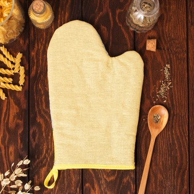 Набор "Доляна" Суперхозяюшка: фартук 60*70см,варежка 18*26см, 100% хл.,рогожка 162 г/м2