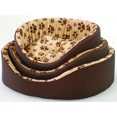 Лежанка с бортом "Четыре лапы" №3, 61 х 48 х 18 см