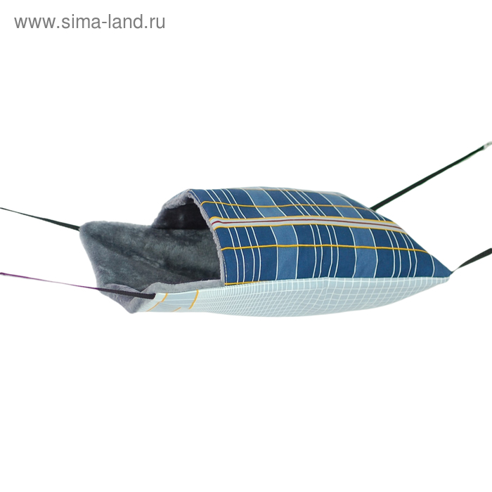Гамак для хорьков "Карман", 30 х 40 х 1,5 см, мех, микс цветов - Фото 1