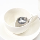 Ситечко для чая Доляна «Овальчик», 4×3.5 см, нержавеющая сталь, цвет серебристый - Фото 4