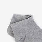 Набор мужских носков 3 пары, цвет белый, чёрный, серый меланж, размер 27-29 - Фото 6