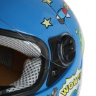 Шлем HIZER 105, размер L, синий, детский - Фото 6