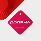 Форма для выпечки Доляна «Сладости. Круг реб», силикон, 18×18 см, 5 ячеек (6.5×6.5×3.5 см), красная - Фото 7