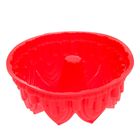 Форма силиконовая для выпечки Доляна «Немецкий кекс. Замок», 21×21×9 см, цвет МИКС - Фото 3