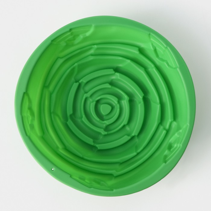 Форма для выпечки Доляна «Роза», силикон, 21×9 см, цвет МИКС - фото 1909697845