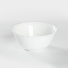 Салатник стеклокерамический Trianon, 990 мл, d=18 см, цвет белый - фото 8821768