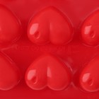 Форма для шоколада Доляна «Сердечки», силикон, 20,5×10 см, 15 ячеек (3×2,6 см), цвет МИКС - Фото 6
