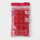 Форма для шоколада Доляна «Сердечки», силикон, 20,5×10 см, 15 ячеек (3×2,6 см), цвет МИКС - Фото 7