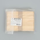 Шпатель медицинский, деревянный, шлифованный, 150×18×1.8, 100 штук в упаковке - Фото 5