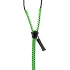 Наушники Human Friends Zipper, вакуумные, 95 дБ, 32 Ом, 3.5 мм, 1.2 м, зеленые - Фото 2