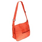 Сумка молодежная 1 отдел, 3 кармана, регулируемый ремень, оранжевая - Фото 2