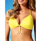 Бюстгальтер купальный женский, размер 70C, цвет жёлтый - фото 8821912
