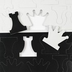Фигуры для демонстрационных шахмат, король h=6.3 см, пешка h=5.5 см - фото 3834798