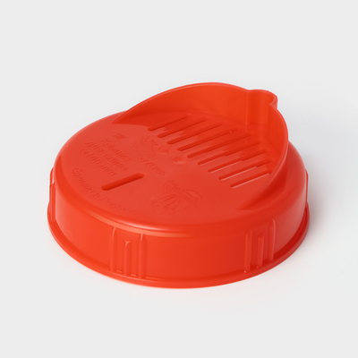 Крышка сливная, ТО-100 мм, пластик, МИКС