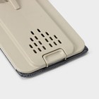 Швабра с отжимом и ведро Доляна, швабра плоская, ведро с отсеками для полоскания и отжима 8 л, запасная насадка из микрофибры, МИКС - Фото 4