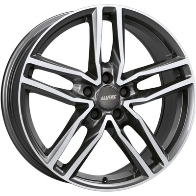 Диск литой Alutec Ikenu 7.5x17 5x112 ET29 d66.6 Graphite Front Polished
