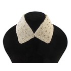 Накладной воротничок «Шарм», цвет бежевый - Фото 1