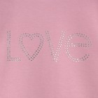 Платье KAFTAN "LOVE", розовый, рост 122-128, р.34 - Фото 9